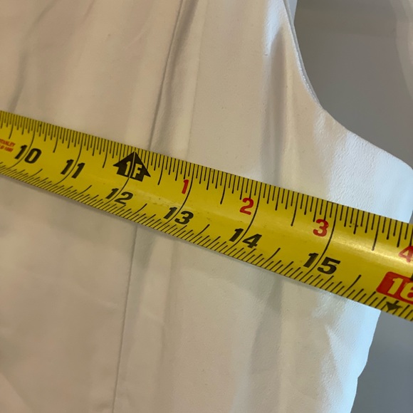 Doe & Rae Dress White Ivory Dress w/ lace accents zipper closure - Picture 8 of 9